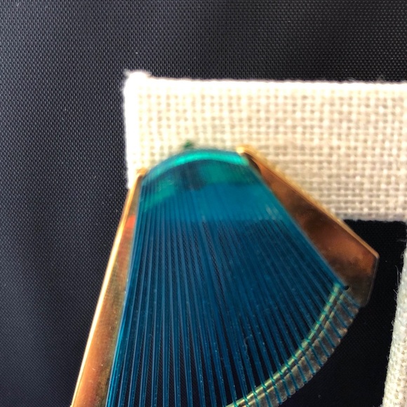 Sterling Signed Gold-Tone Post & Clutch Earrings - Picture 9 of 12